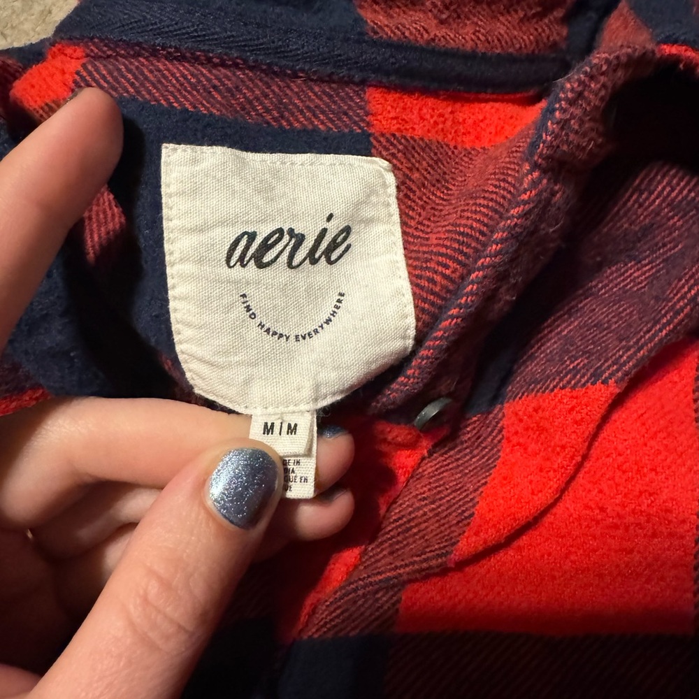 Aerie LumberJane Flannel Shirt - Picture 2 of 5
